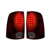 Recon 09-14 RAM 1500/10-14 RAM 2500HD/3500HD LED TAILLIGHTS RED SMOKE LENS D 264169RBK